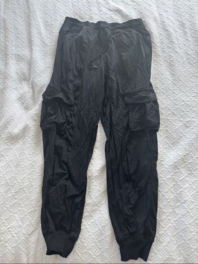 Lululemon Black Cargo Jogger Pants